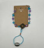 Mixed Metals Square 'Y' Necklace WithA Pendant image 2