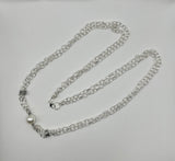 Two Chains minimalist Pearl Neclace image 1