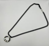 Moonstone And Shimmer Beads Circle Jewellery Set image 2