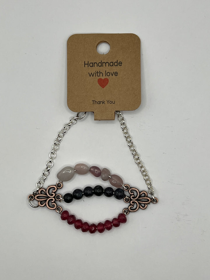 Scroll Link GemstomeBeads Bracelet image 2