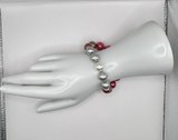 Multi Coloured Pearl Jewellery Set image 3