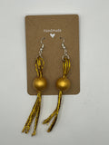 The Golden Tassel Earrings image 2