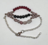 Scroll Link GemstomeBeads Bracelet image 1