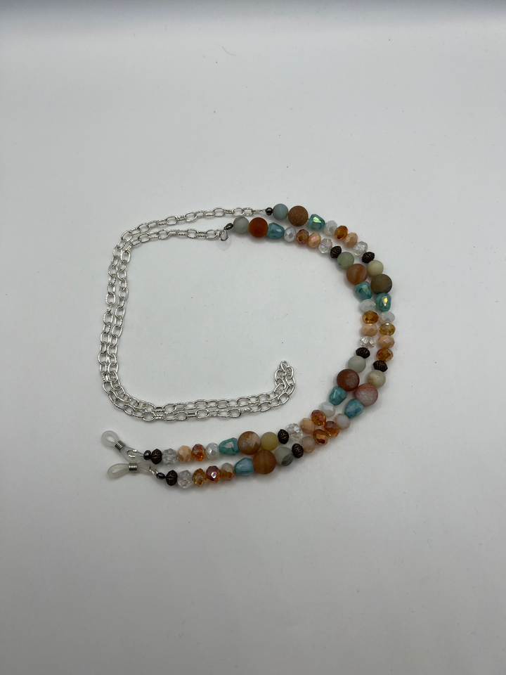 Gemstone And Beaded Glasses Lanyard/Chain image 3
