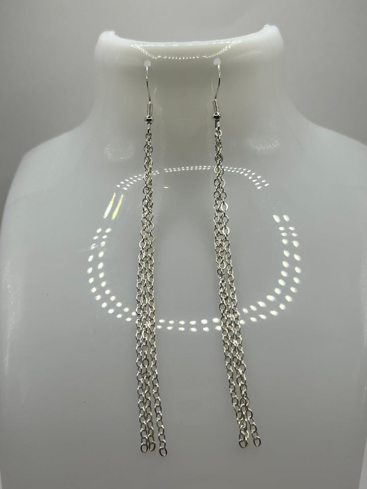 Dangly Chain Earrings image 0