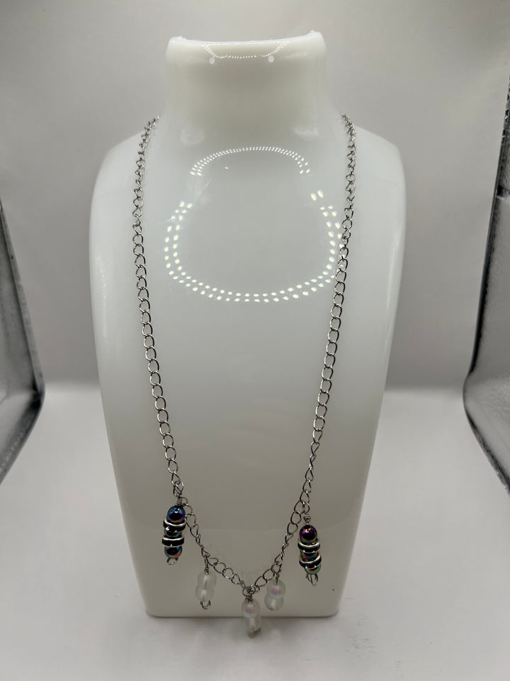Moonstone And Multi-Coloured Necklace image 0