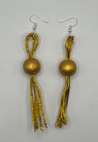 The Golden Tassel Earrings image 1