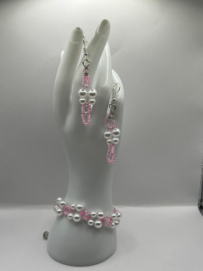 Pure As Can Be BangleAnd Earrings Jewellery Set image 0