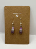 The Twin Purple Sparkle Earrings image 2
