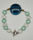The Blue And White Flower Bracelet image 1