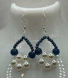Faux Pearl Flower Jewellery Set image 3