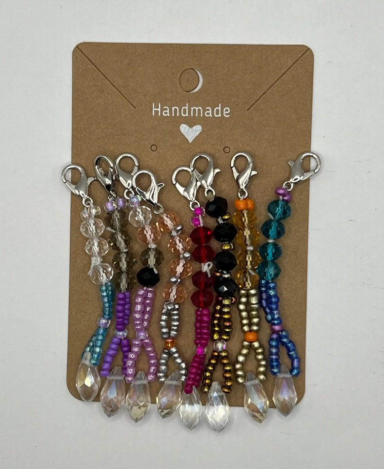 Beaded Stitch Markers image 1
