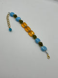 Beltane Czech Glass Bracelet Kel’s Lampworked Glass Jewellery & More