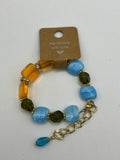 Beltane Czech Glass Bracelet Kel’s Lampworked Glass Jewellery & More