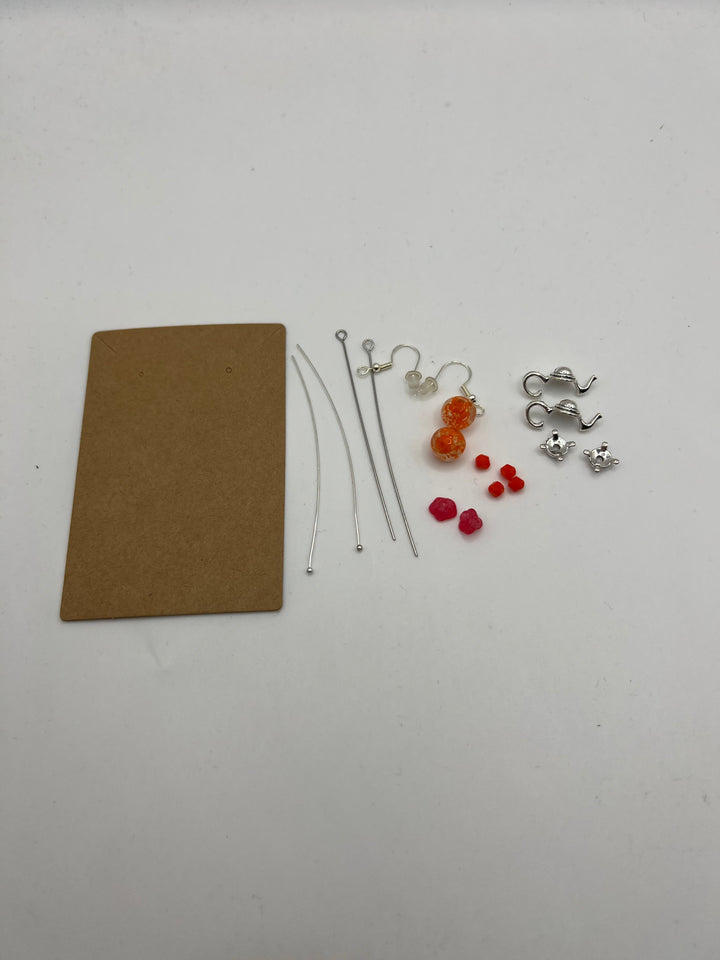 Miss Pots Silver Earrings Kits Kel's Lampworked Glass Jewellery & More