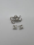 Miss Pots Silver Earrings Kits Kel's Lampworked Glass Jewellery & More