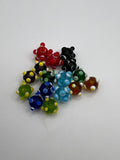 Bumps & Leaves Bead Mix Kel's Lampworked Glass Jewellery & More