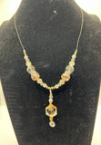 All A Glow Spiral Necklace Kel's Lampworked Glass Jewellery & More