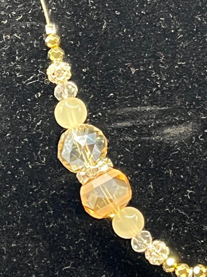 All A Glow Spiral Necklace Kel's Lampworked Glass Jewellery & More