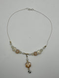 All A Glow Spiral Necklace Kel's Lampworked Glass Jewellery & More