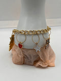 Quirky Enamel Charm Bracelet Kel's Lampworked Glass Jewellery & More
