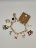 Quirky Enamel Charm Bracelet Kel's Lampworked Glass Jewellery & More