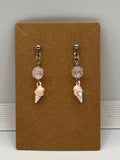 Ice Cream Cone Earrings Kel's Lampworked Glass Jewellery & More