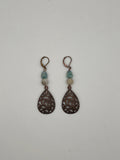 Flowers in the Amazon Earrings Kel's Lampworked Glass Jewellery & More