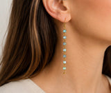 All The Light Blue To AB Earrings Kel’s Lampworked Glass Jewellery & More