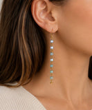 All The Light Blue To AB Earrings Kel’s Lampworked Glass Jewellery & More