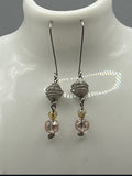 Caged Beads Jewellery Set - Kel’s Lampworked Glass Jewellery & More