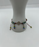 Flower Link Knot Bracelet - Kel’s Lampworked Glass Jewellery & More