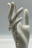 Caged Beads Jewellery Set - Kel’s Lampworked Glass Jewellery & More