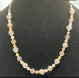 Caged Beads Jewellery Set - Kel’s Lampworked Glass Jewellery & More