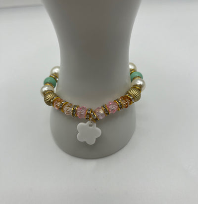 The Cinderella Stretch Bracelet - Kel’s Lampworked Glass Jewellery & More
