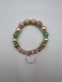 The Cinderella Stretch Bracelet - Kel’s Lampworked Glass Jewellery & More