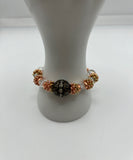 Filigree Rhinestone Stretch Bracelet Kel’s Lampworked Glass Jewellery & More