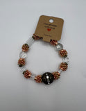 Filigree Rhinestone Stretch Bracelet Kel’s Lampworked Glass Jewellery & More