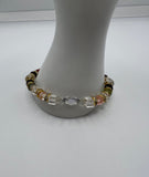 Pops Of Colour Stretch Bracelet Kel’s Lampworked Glass Jewellery & More