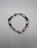 Pops Of Colour Stretch Bracelet Kel’s Lampworked Glass Jewellery & More