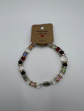 Pops Of Colour Stretch Bracelet Kel’s Lampworked Glass Jewellery & More