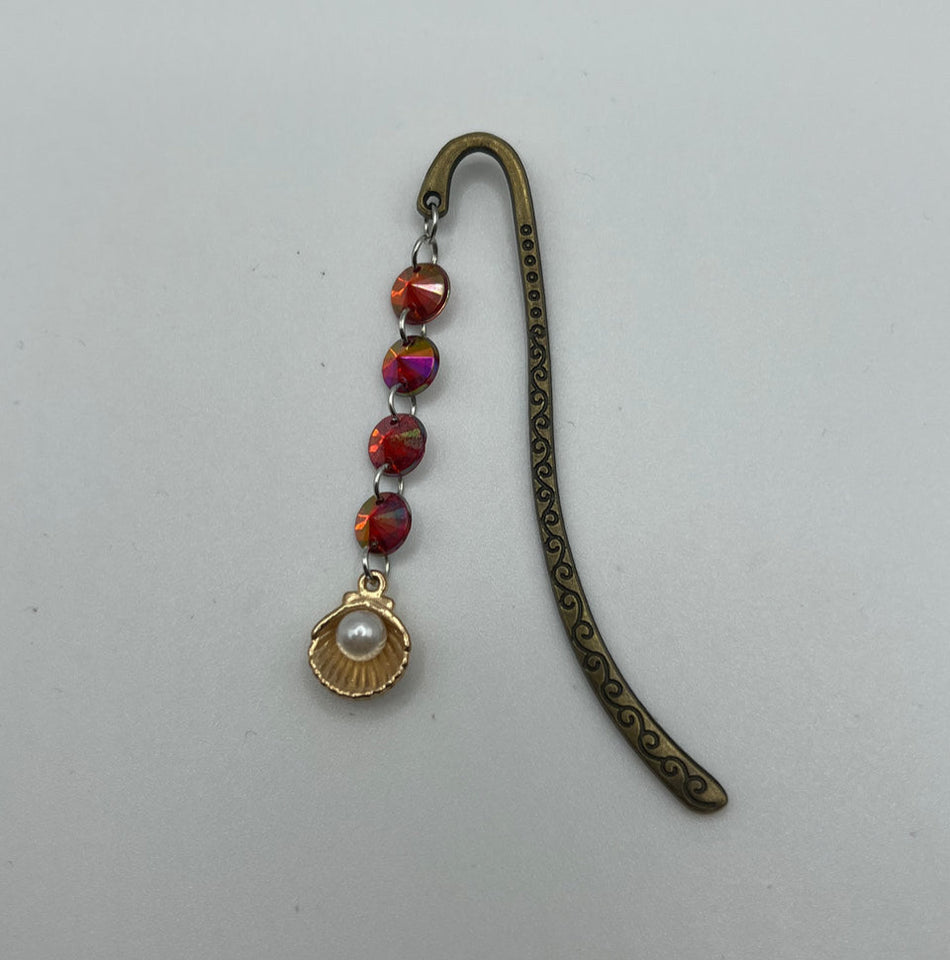In The Shell Sweet Pearl Bookmark Kel’s Lampworked Glass Jewellery & More