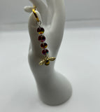 Flaming Buzzy Bee Bookmark Kel’s Lampworked Glass Jewellery & More