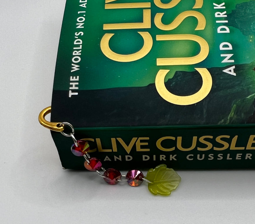 The Floating Leaf Bookmark Kel’s Lampworked Glass Jewellery & More
