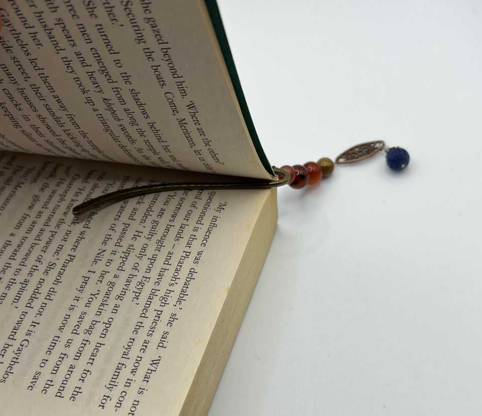 Gemstone Filigree Bookmark Kel’s Lampworked Glass Jewellery & More