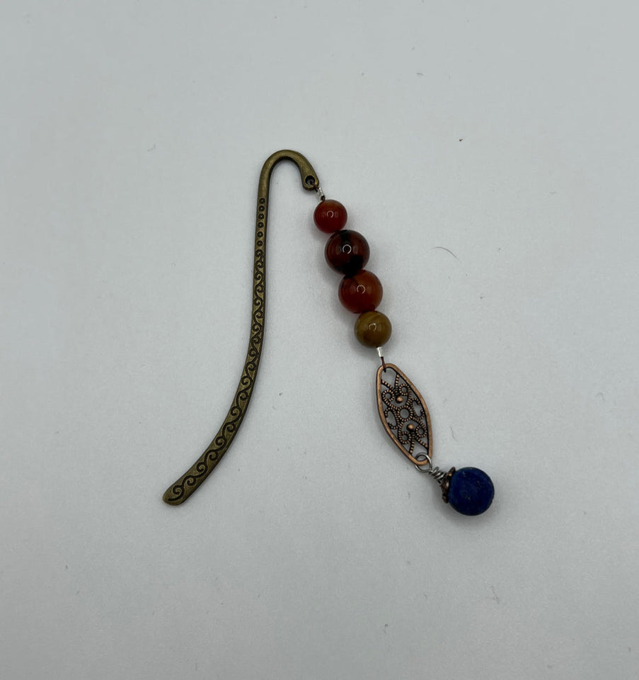 Gemstone Filigree Bookmark Kel’s Lampworked Glass Jewellery & More