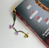 The Flower And Bee Bookmark Kel’s Lampworked Glass Jewellery & More