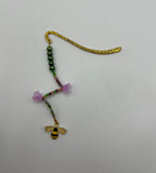 The Flower And Bee Bookmark Kel’s Lampworked Glass Jewellery & More