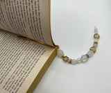 Snowflakes & Gold Bookmark Kel’s Lampworked Glass Jewellery & More