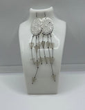 The Filigree Triangle Earrings Kel’s Lampworked Glass Jewellery & More